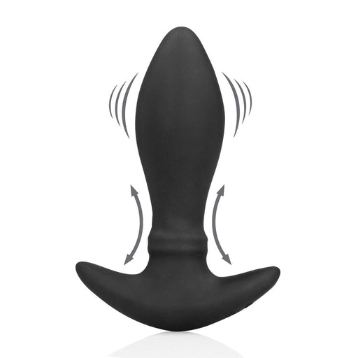 Fist It Vibrierender Anal-Trainingsplug Schwarz