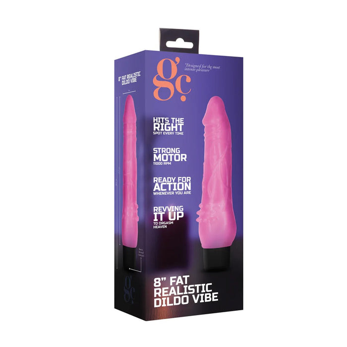 GC Realistischer Vibrator Rose 20 cm