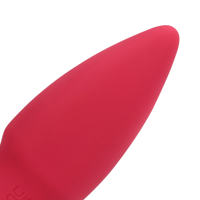Loveline Cone Shaped Bullet Vibrator Blushing Red 7 cm