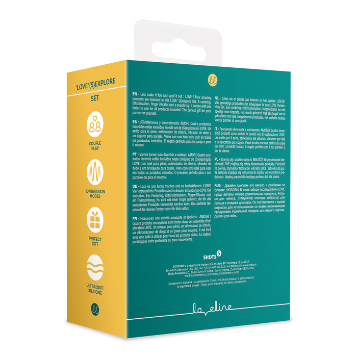 Loveline Love Sexplore Set Green Crystal