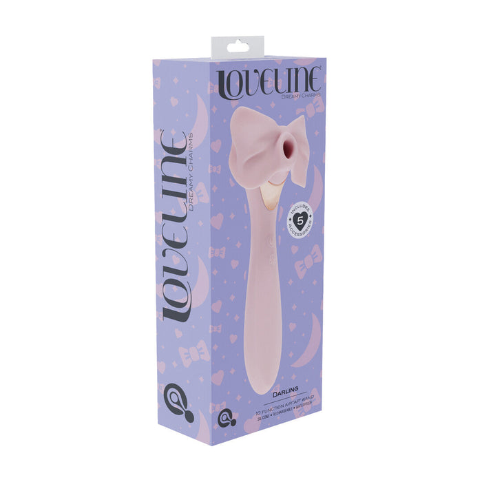 Loveline Darling Druckwellenvibrator Mit 5 Aufsätzen