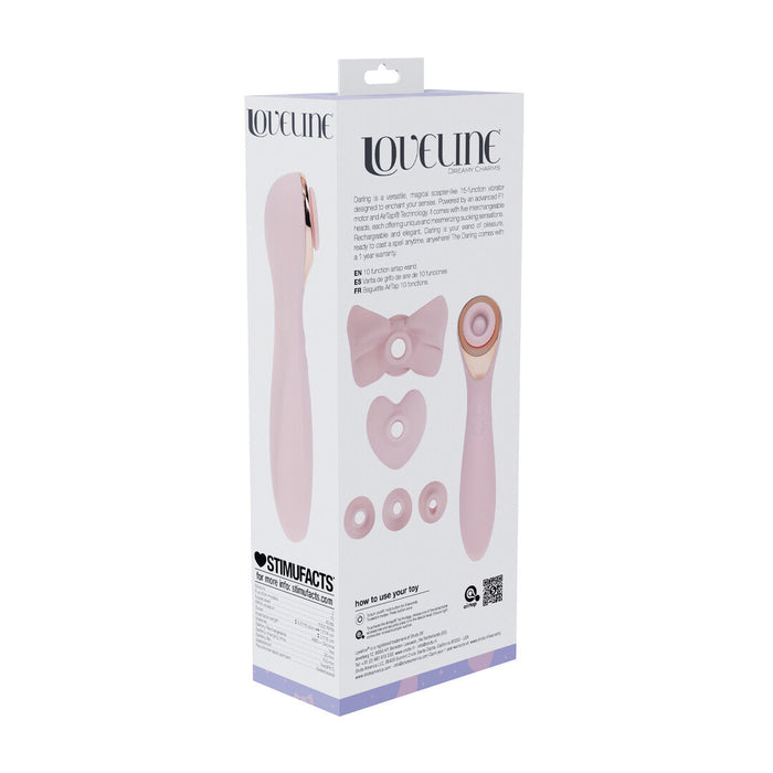 Loveline Darling Druckwellenvibrator Mit 5 Aufsätzen