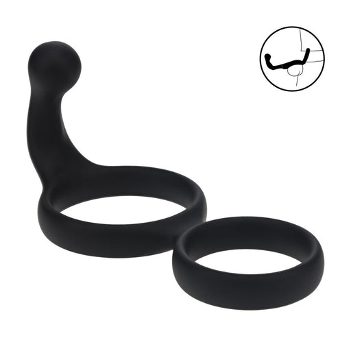 Levelz Double Cockring Met Anale Stimulator