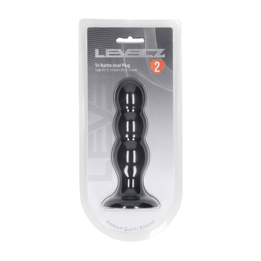 Levelz Tri Rattle Buttplug 13,5 cm