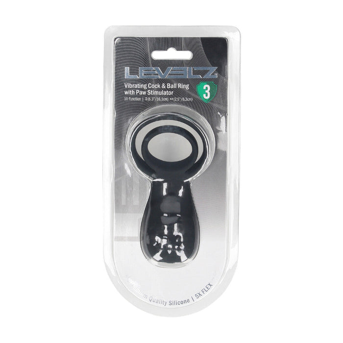 Levelz Penisringe Mit Vibration & Hodenring 5,6 cm