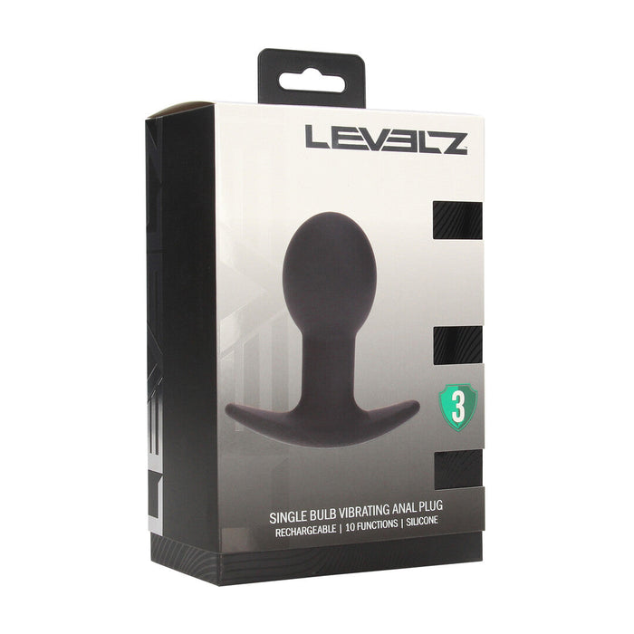 Levelz Single Bulb Analplug Mit Vibration 9 cm