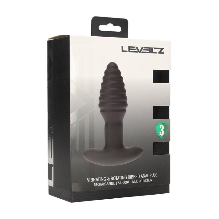 Levelz Analplug Mit Vibration & Rotierender Funktion 12 cm