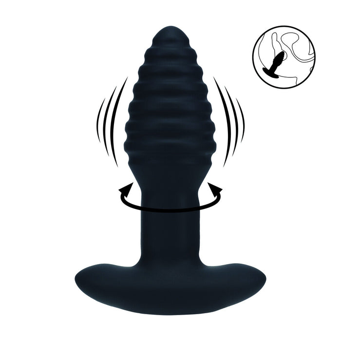 Levelz Analplug Mit Vibration & Rotierender Funktion 12 cm