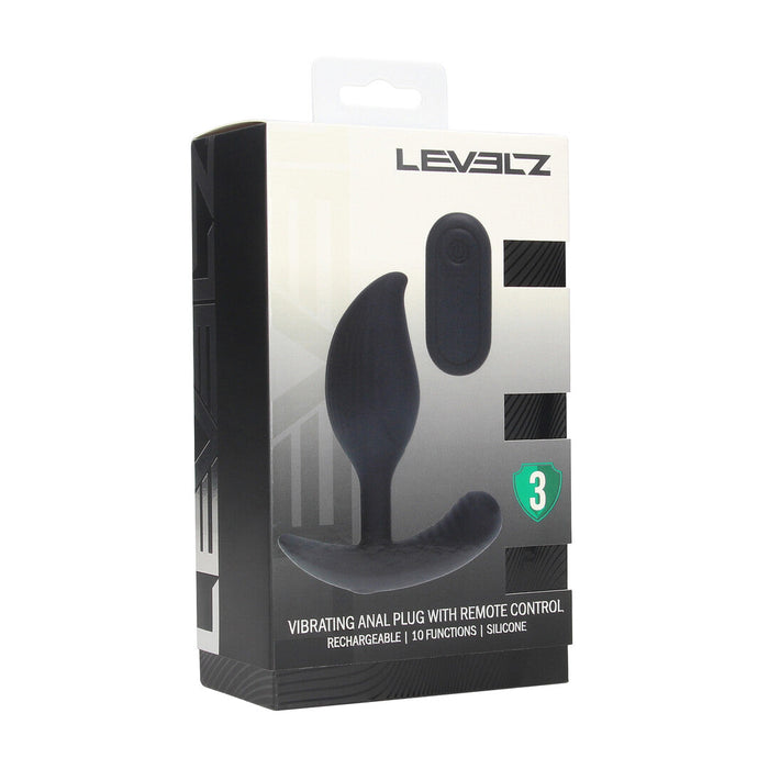 Levelz Analplug Mit Vibration Mit Fernbedienung 11 cm