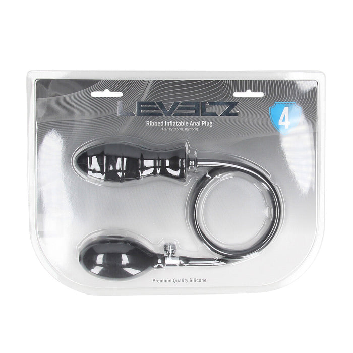 Levelz Beaded Aufblasbarer Analplug 12 cm