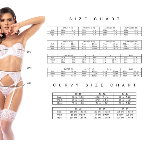Mapalé Malla Bodystocking Mit Trägern Einheitsgröße Schwarz
