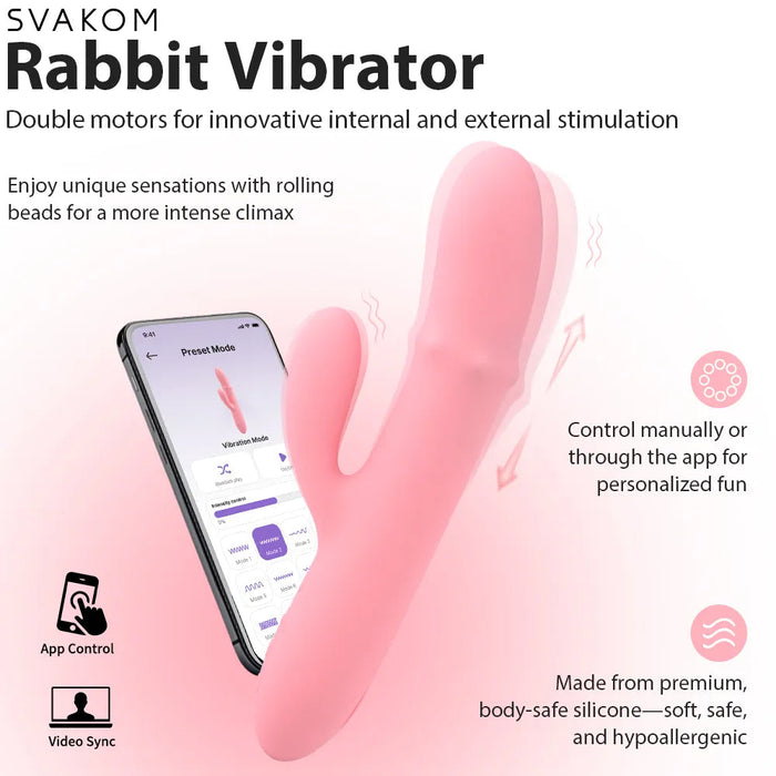 Svakom Mora Neo Rabbit Vibrator 19 cm