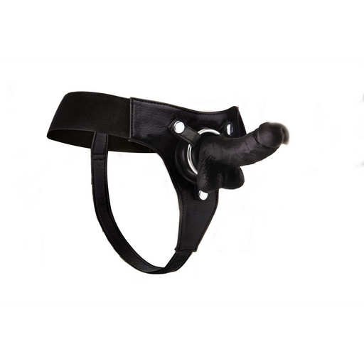 Ouch! Strapon Dildo Zwart 18 Cm