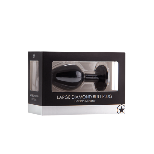 Ouch! Diamond Buttplug Zwart