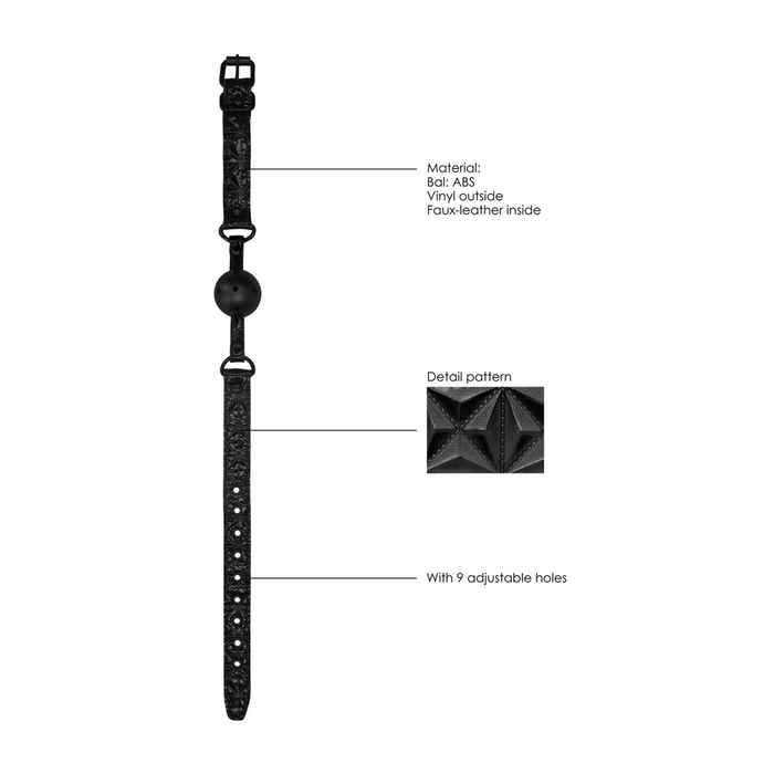 Ouch! Atmungsaktiver Mundknebel