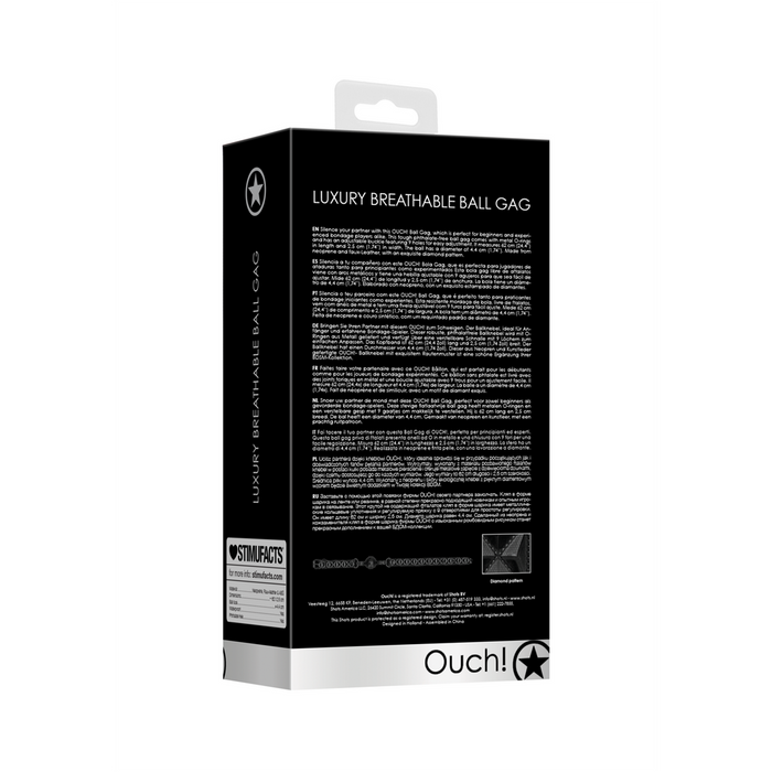 Ouch! Atmungsaktiver Mundknebel