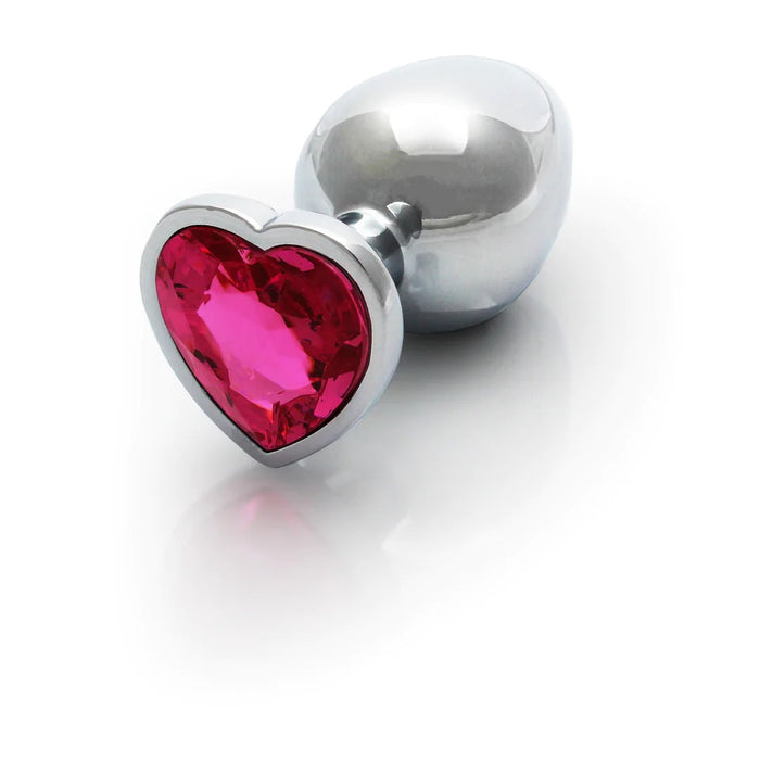 Ouch! Analplug Aus Metall Mit Herz 7,1 cm