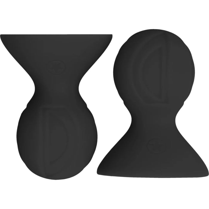 Ouch! Schwarze Silikon-Nippelsauger