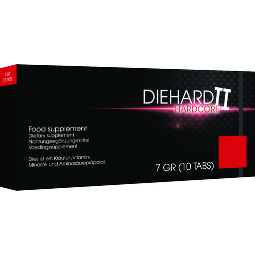 Diehard Ii Hardcore Stimulating Capsules 10 Pieces