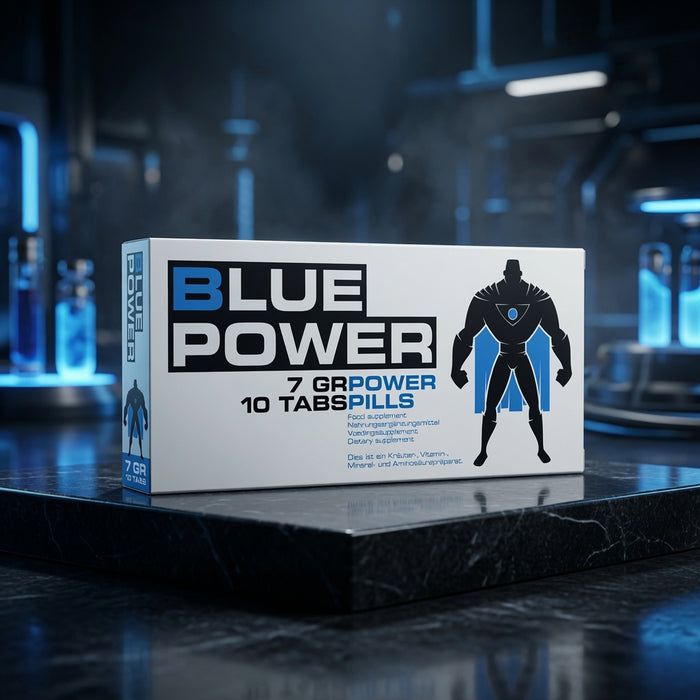 Blue Power Natürliche Potenzpillen 10 Stück