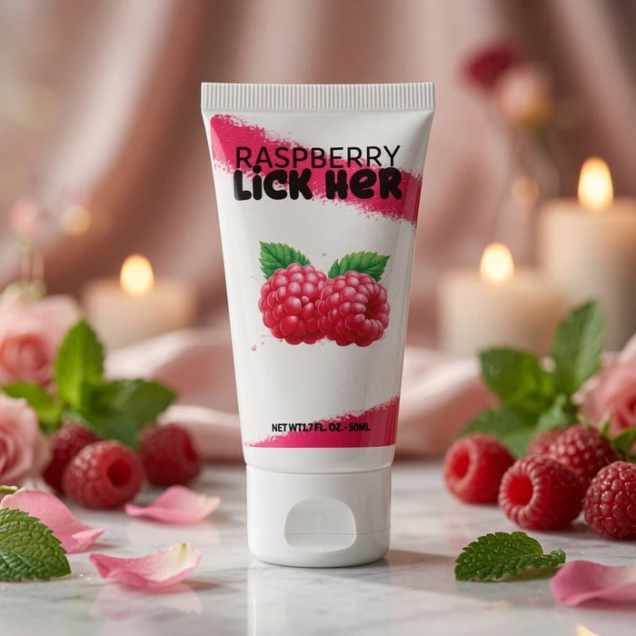 Essbares Körpergel Mit Himbeergeschmack 50 ml
