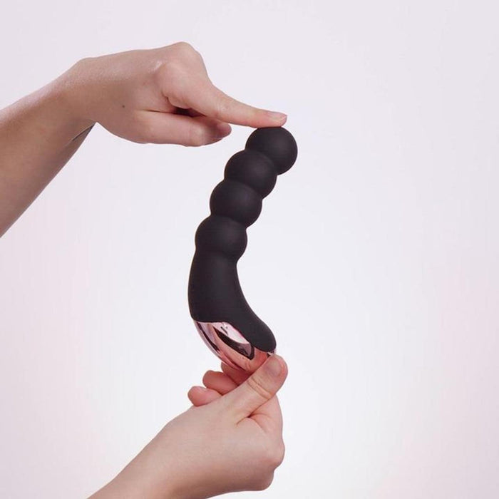 Easytoys Pleasure Me Vibrator Schwarz 16 cm