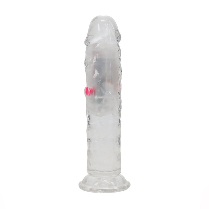 Realrock Led Glow Vibrierender Dildo 15 cm