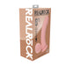 RealRock Realistische Vibrator Dual Density Rechargeable Liquid Silicone Vibrator Curved With Weighted Balls 8 / 20 Cm Flesh