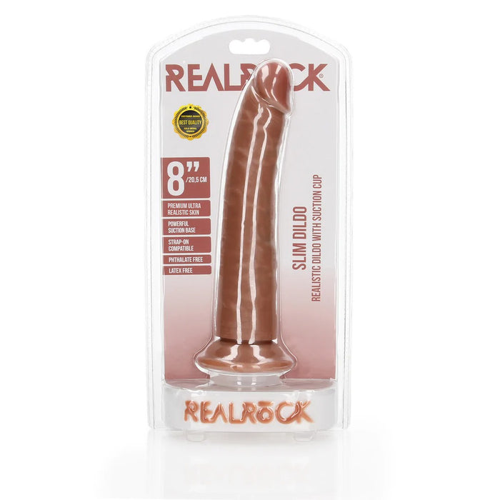 RealRock Dünner Realistischer Dildo 23 cm