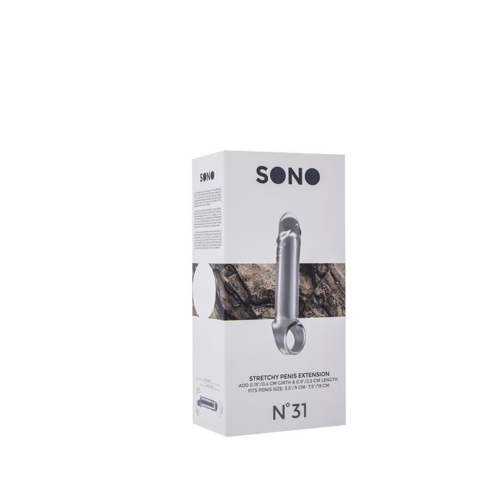 Sono Elastische Glatte Penishülle 18 cm