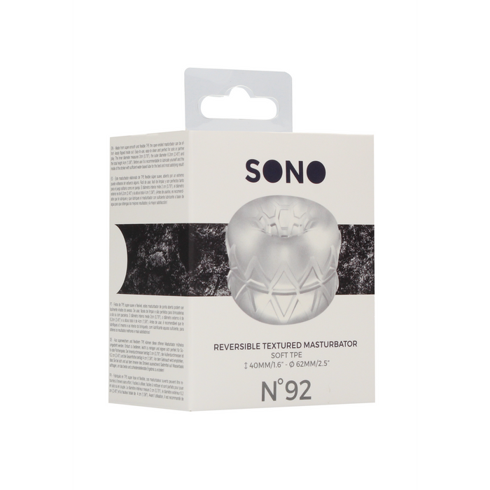 Sono Umkehrbarer Flexibler Masturbator & Bumper