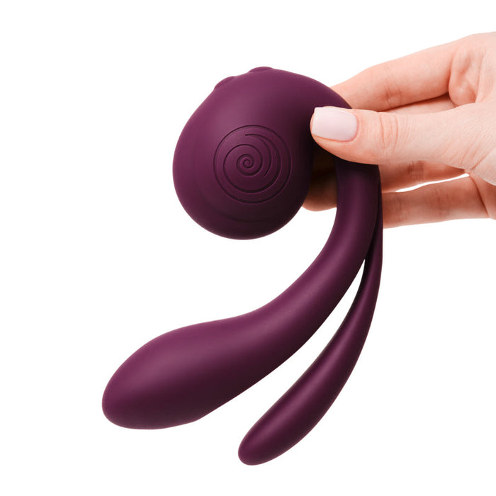 SVibe Snail Gizi Pro Dreifach-Vibrator Für Klitoris, G-Punkt & Anale Stimulation
