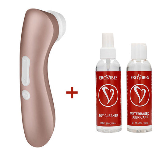 Satisfyer Pro 2 + Luchtdruk Vibrator met extra vibratie Voordeelpakket