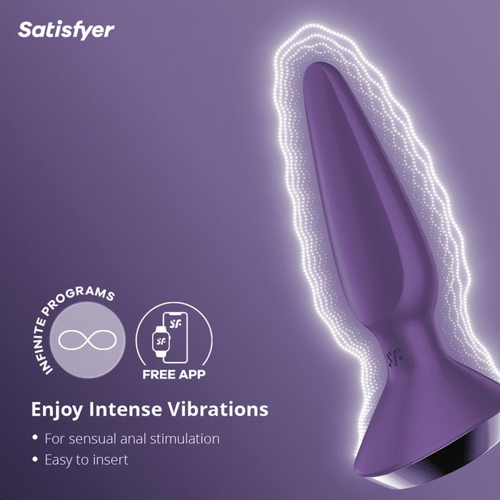 Satisfyer Plug-ilicious 1 Analplug Mit Vibration & App 13 cm