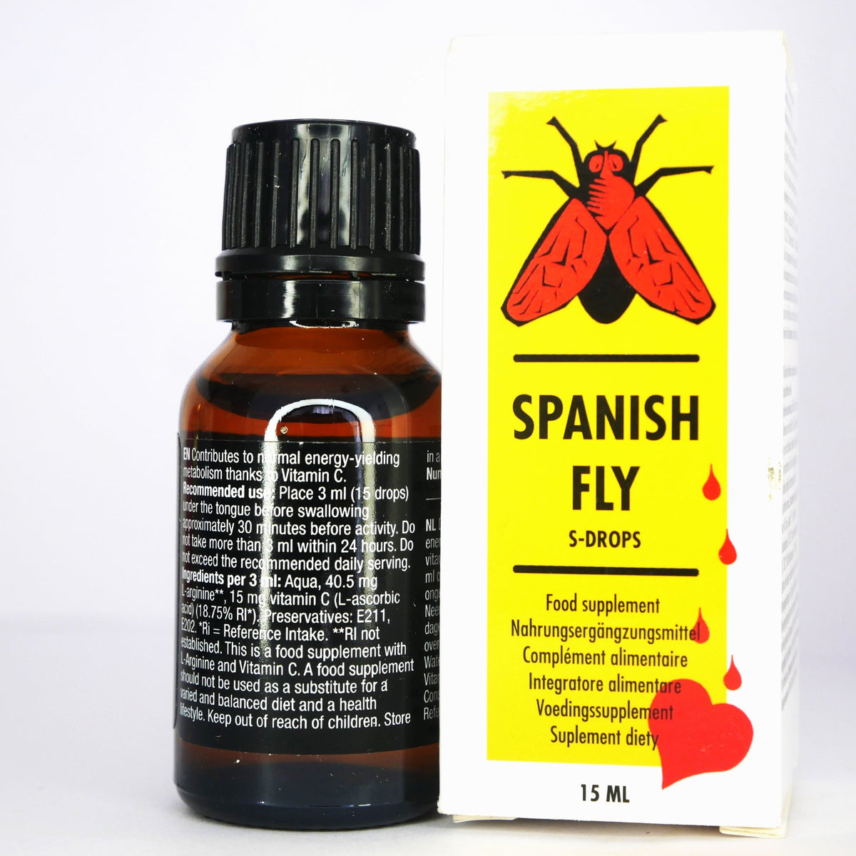 Spanish Fly Mini Spanish Fly Extra S-Drops 15 ml — Erovibes.de