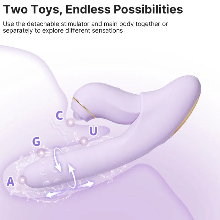 Svakom Duoglow Schubvibrator Mit App 19 cm