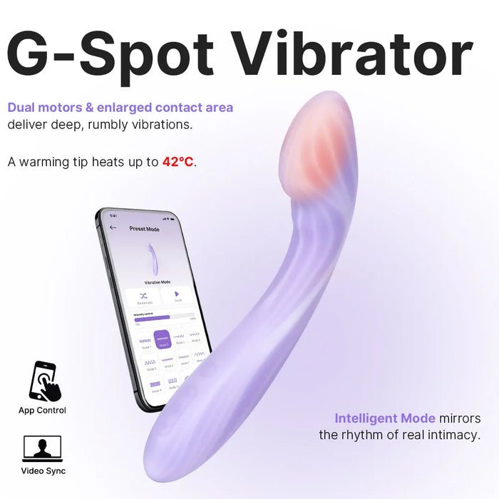 Svakom Margot G-Punkt Vibrator Mit App 21 cm
