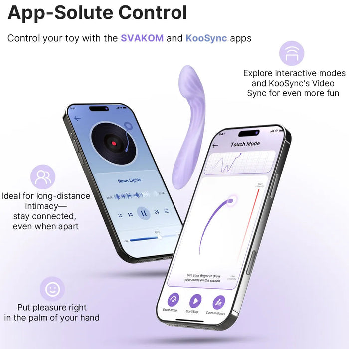 Svakom Margot G-Punkt Vibrator Mit App 21 cm