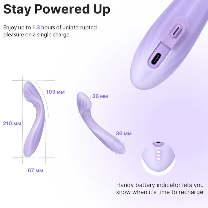 Svakom Margot G-Punkt Vibrator Mit App 21 cm