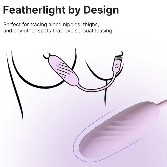 Svakom Plume Flexibler Bürstenvibrator Mit App