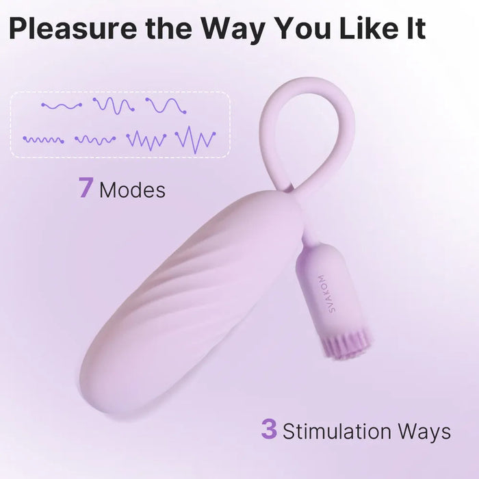 Svakom Plume Flexibler Bürstenvibrator Mit App