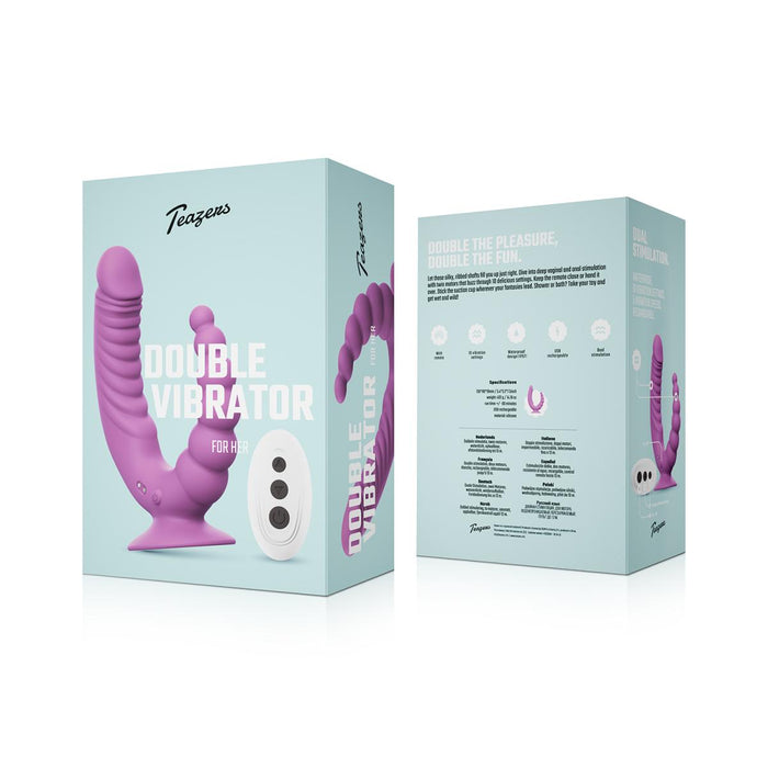 Teazers Doppelter Vibrator Mit Fernbedienung