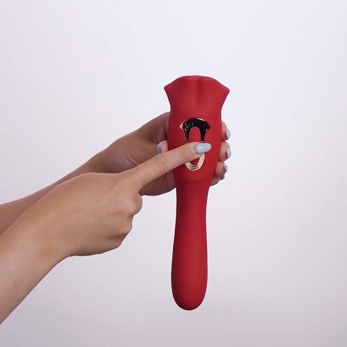 Teazers Vibrator Mit Klitorisstimulierendem Aufsatz