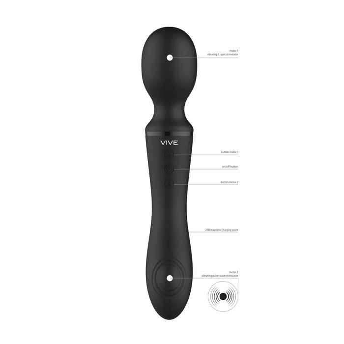 Vive Enora Doppelseitiger Stabvibrator 22 cm