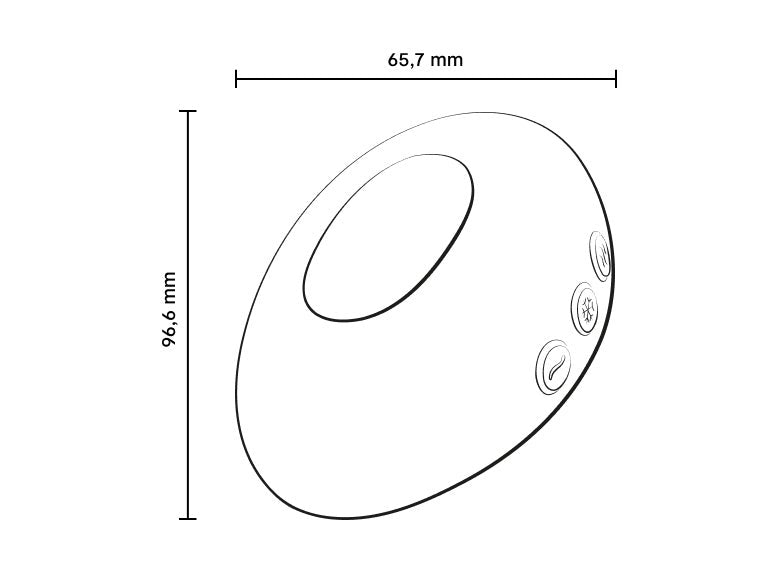 We-Vibe Temp Vibrator Mit App