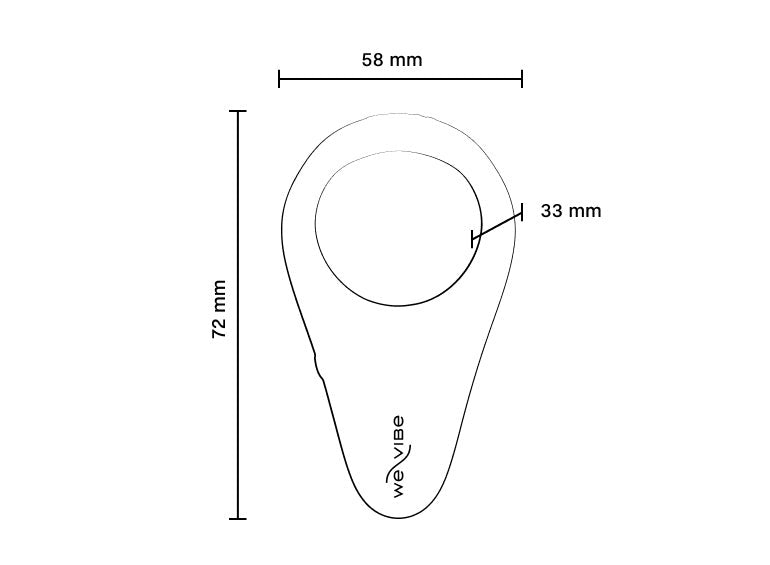 We-Vibe Verge 2 Vibrierender Dammstimulator Mit App