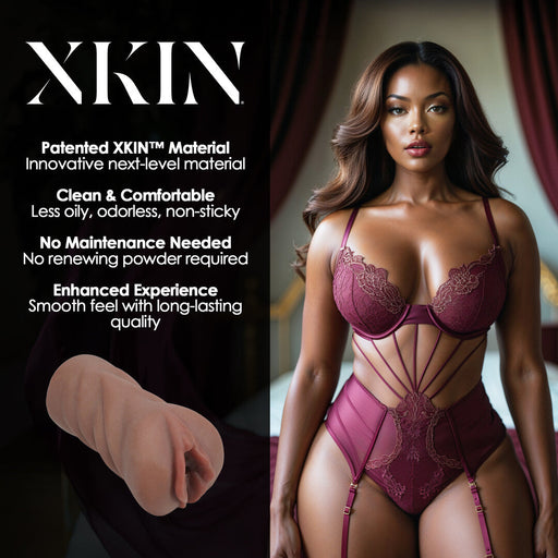 Xkin Secret Affairs Imani realistische Vagina aus TPE