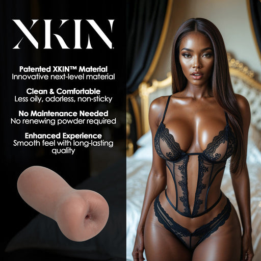 Xkin Secret Affairs Asha realistischer Analmasturbator aus TPE