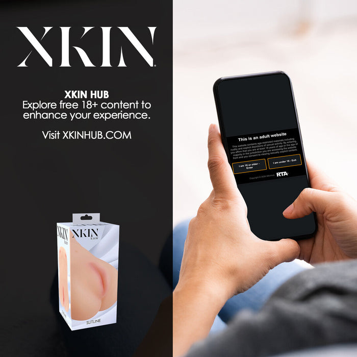 Xkin Raw Slitline realistische Vagina aus TPE