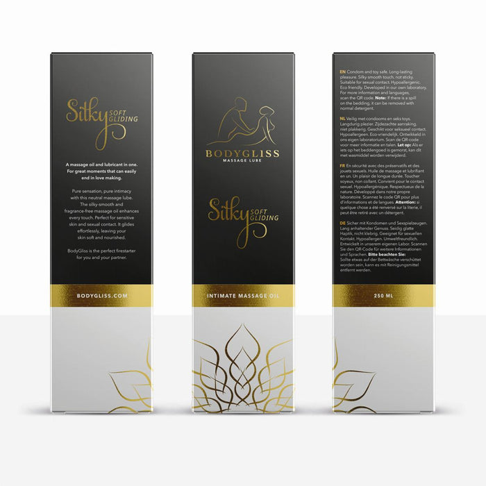 BodyGliss Silky Soft Silikonbasiertes Gleitgel 250 ml